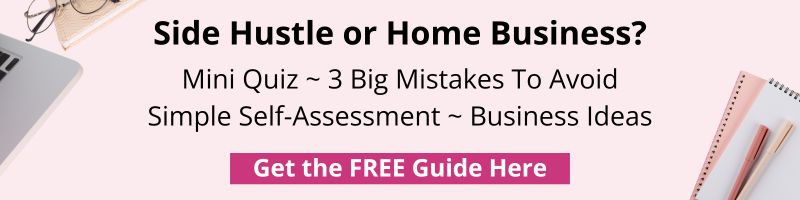 Side hustle or home business for women over 50