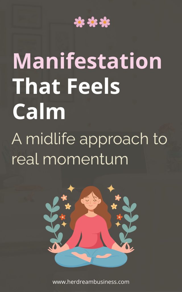 manifesting action steps that don't overwhelm